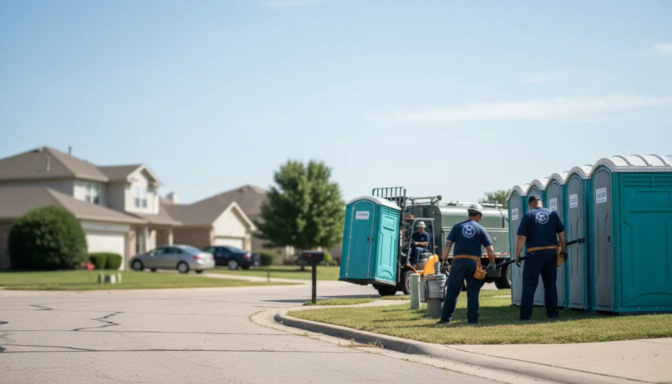Porta Potty Rental in Chappell Hill, TX near me